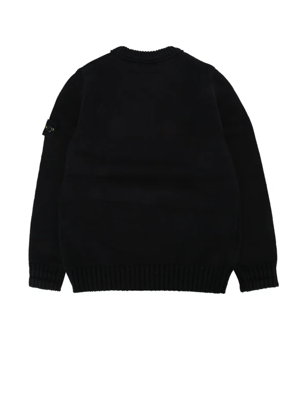 Stone Island Kids Black Knitted - Image 2