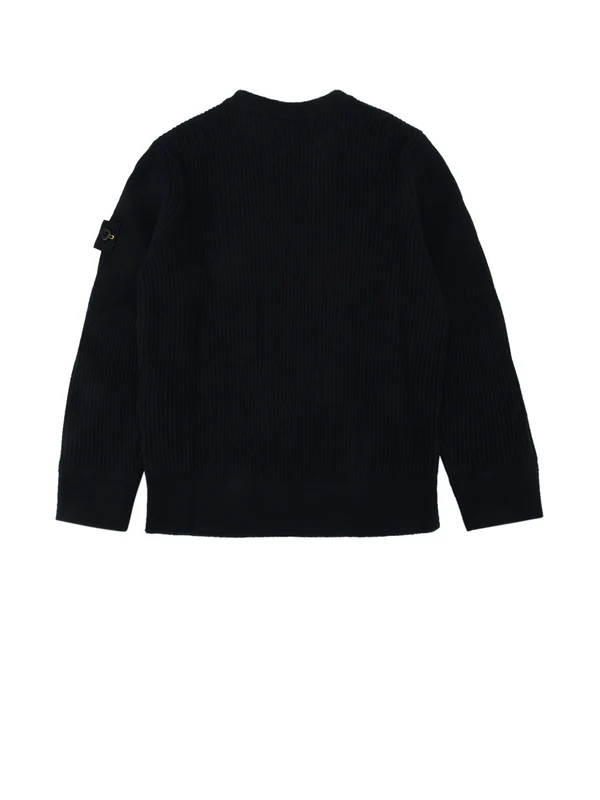 Stone Island Kids Navy Knitted - Image 2