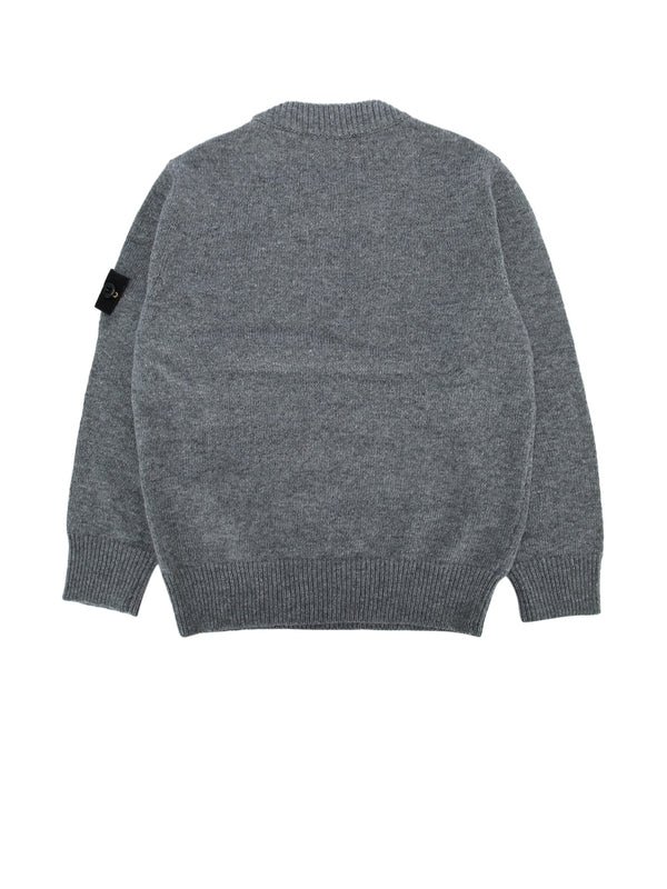 Stone Island Kids Grey Knitted - Image 2