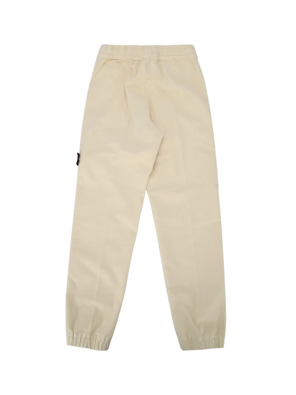 Stone Island Kids Ivory Trousers - Image 2