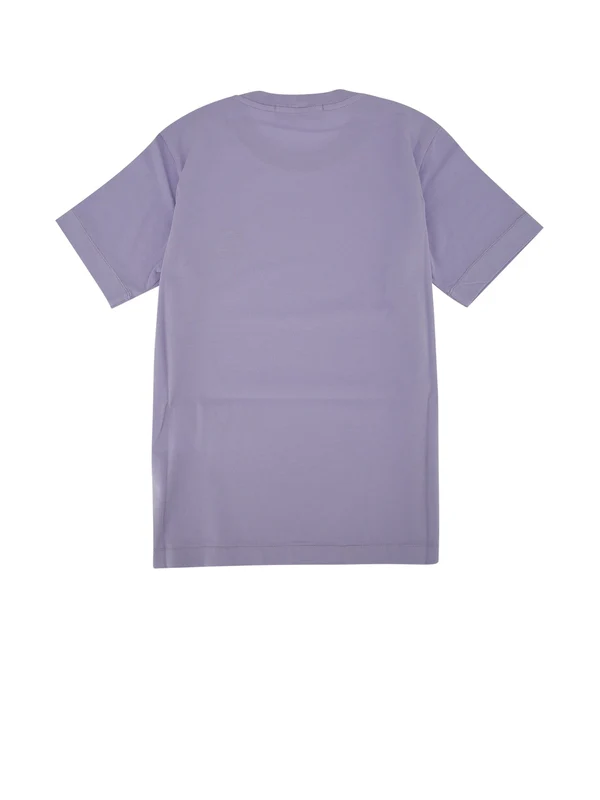 Stone Island Kids Purple Half Sleeve - Image 2