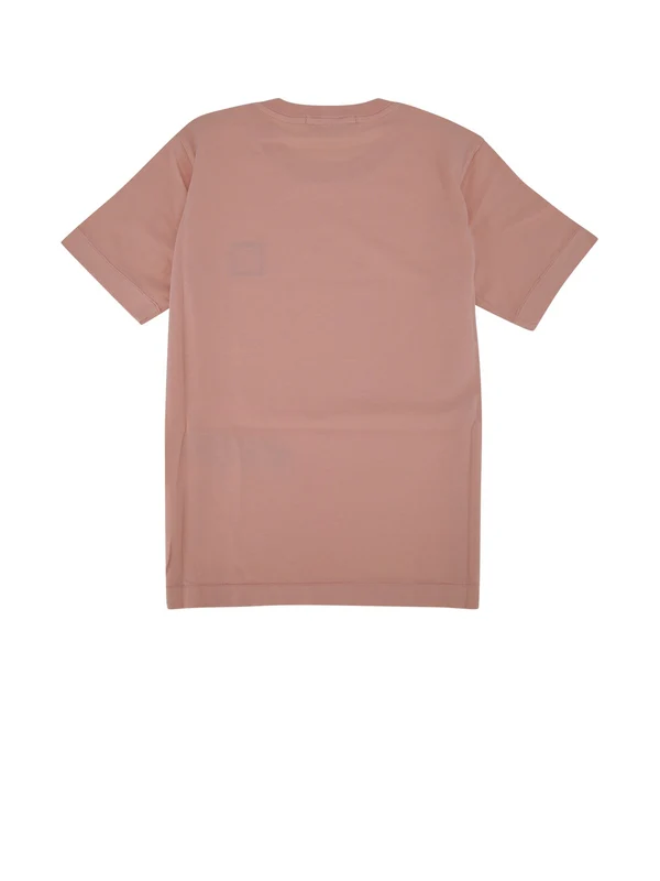 Stone Island Kids Pink Half Sleeve - Image 2