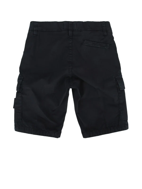 Stone Island Kids Navy Shorts - Image 2