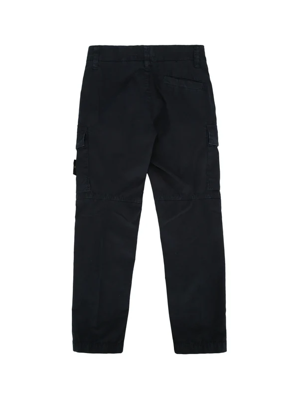 Stone Island Kids Navy Casual Pants - Image 2