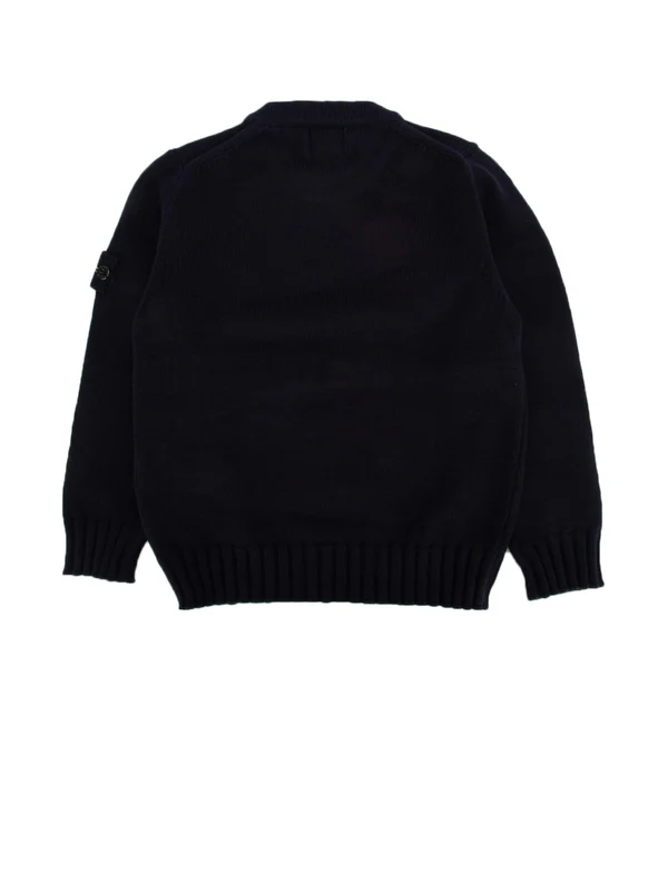Stone Island Kids Navy Knitted - Image 2
