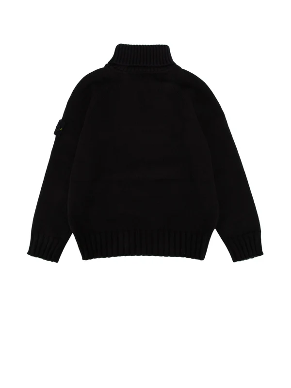 Stone Island Kids Black Knitted - Image 2