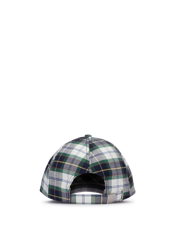 Barbour Checked Cap - Image 3