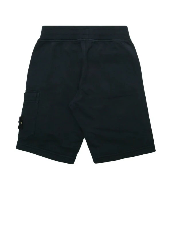 Stone Island Kids Navy Shorts - Image 2