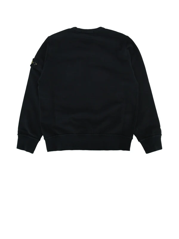 Stone Island Kids Black Sweatshirts - Image 2