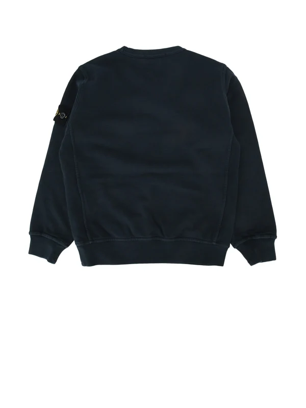 Stone Island Kids Navy Sweatshirts - Image 2