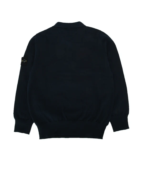 Stone Island Kids Navy Polo Shirts - Image 2