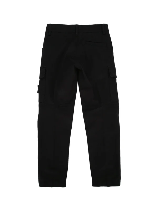 Stone Island Kids Black Trousers - Image 2