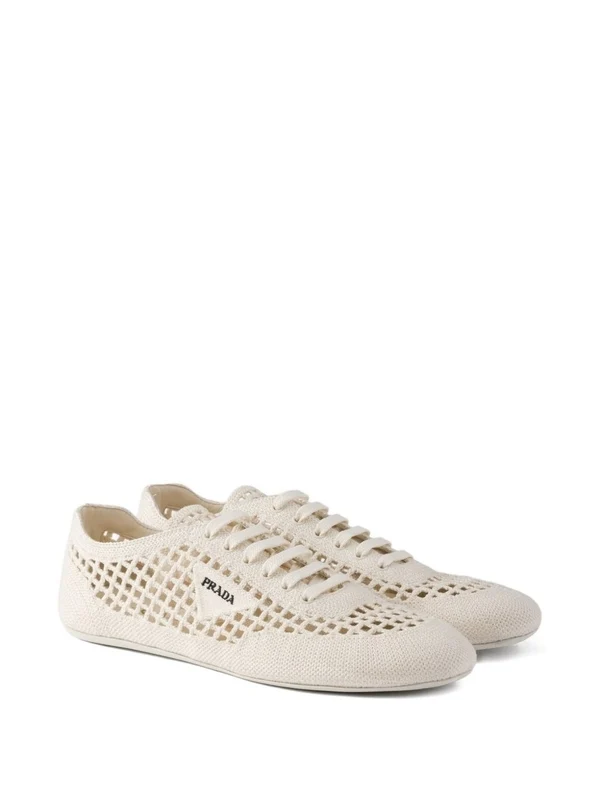 Prada Ivory Sneakers - Image 2