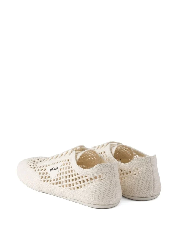Prada Ivory Sneakers - Image 3