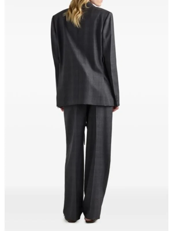 Prada Grey Tailored Jacket - Image 3
