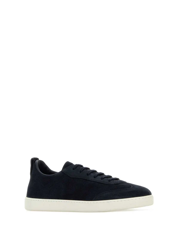 Church'S Navy Low Top Sneakers - Image 2