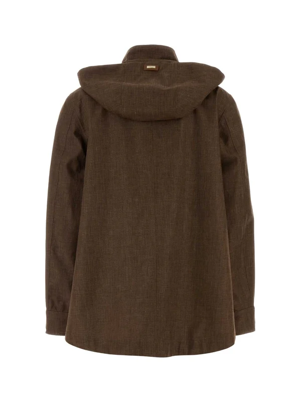 Herno Brown Jackets - Image 2