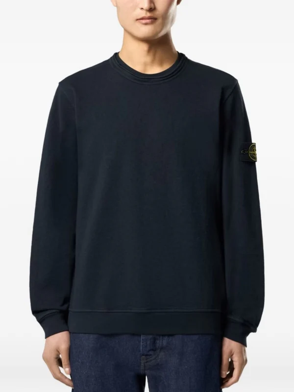Stone Island Navy Sweatshirts - Image 4