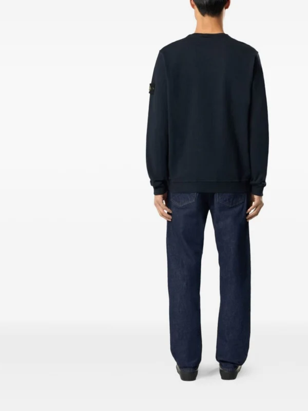 Stone Island Navy Sweatshirts - Image 5