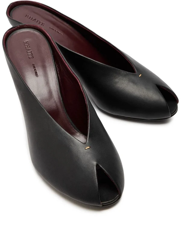 Khaite Black Sandal Heels - Image 2