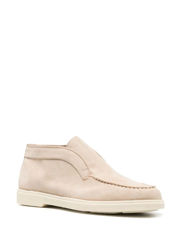 Santoni Beige Loafers - Image 3