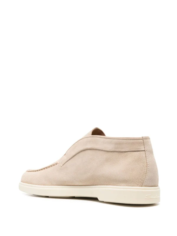 Santoni Beige Loafers - Image 4