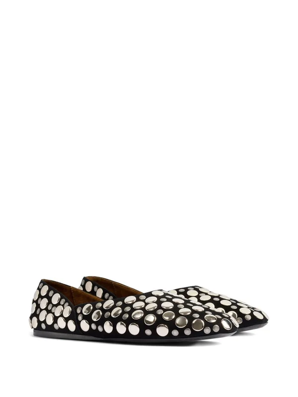 Khaite Black Flat Shoes - Image 2