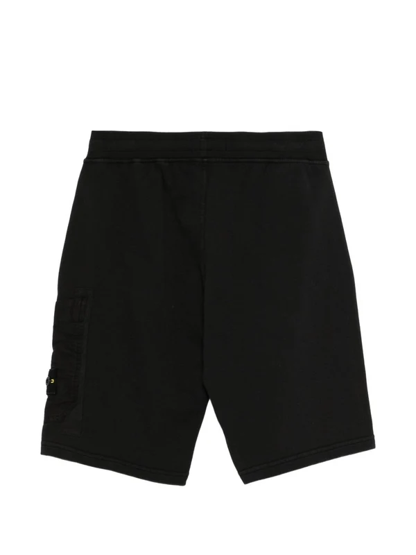 Stone Island  Black Shorts - Image 2