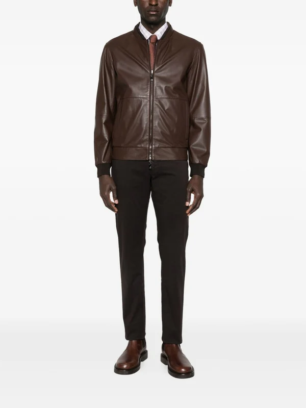 Corneliani Brown Bomber - Image 4