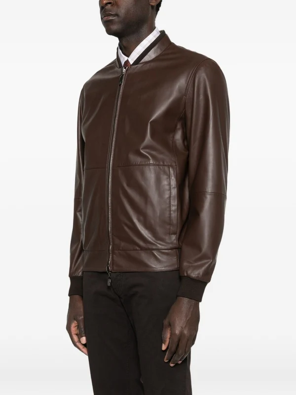 Corneliani Brown Bomber - Image 5