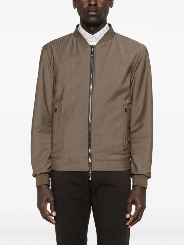 Corneliani Brown Bomber - Image 6