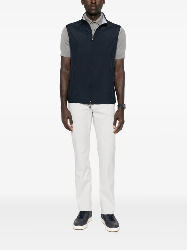 Corneliani Navy Vests - Image 3