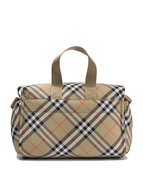 Burberry Kids Beige Tote Bags - Image 3