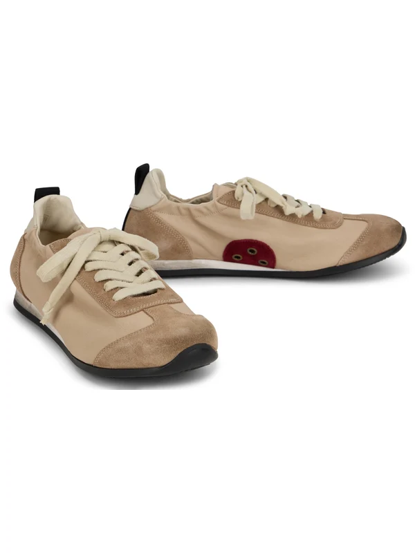 Uma Wang Beige Low Top Sneakers - Image 3
