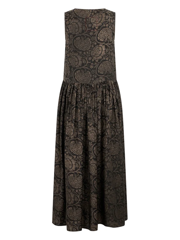 Uma Wang Brown Long Dress - Image 2