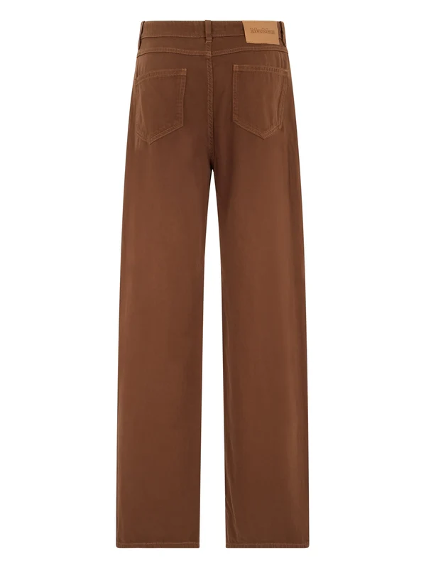Max Mara Studio Brown Denim Pants - Image 2