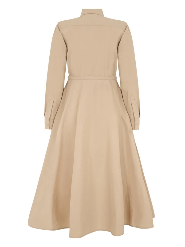 Moncler Beige Midi Dress - Image 2