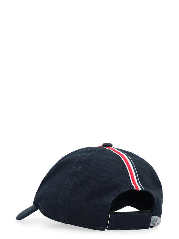 Moncler Kids Navy Cap - Image 3