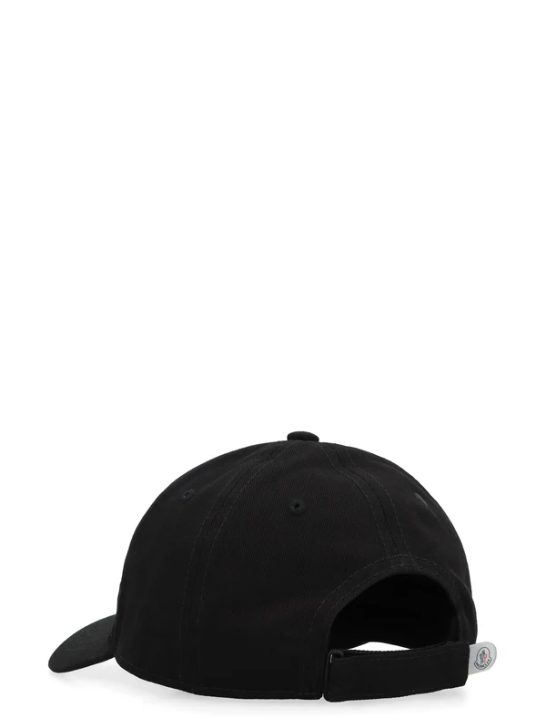 Moncler Kids Black Cap - Image 3