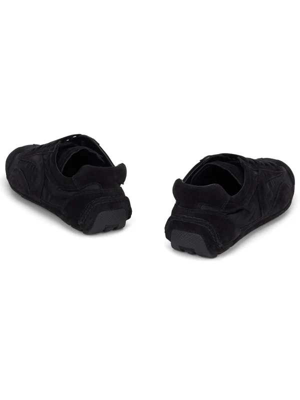 Prada Black Low Top Sneakers - Image 4