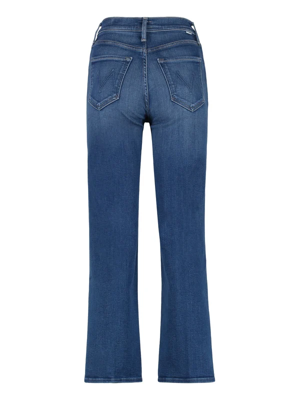 Mother Blue Denim Pants - Image 2