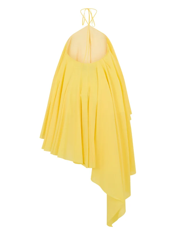Jacquemus Yellow Mini Dress - Image 2