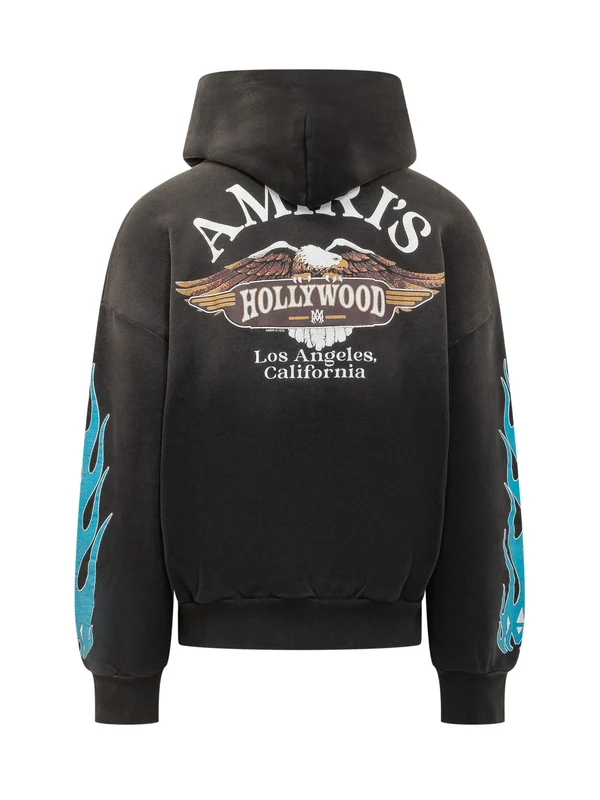 Amiri Black Hoodies - Image 2