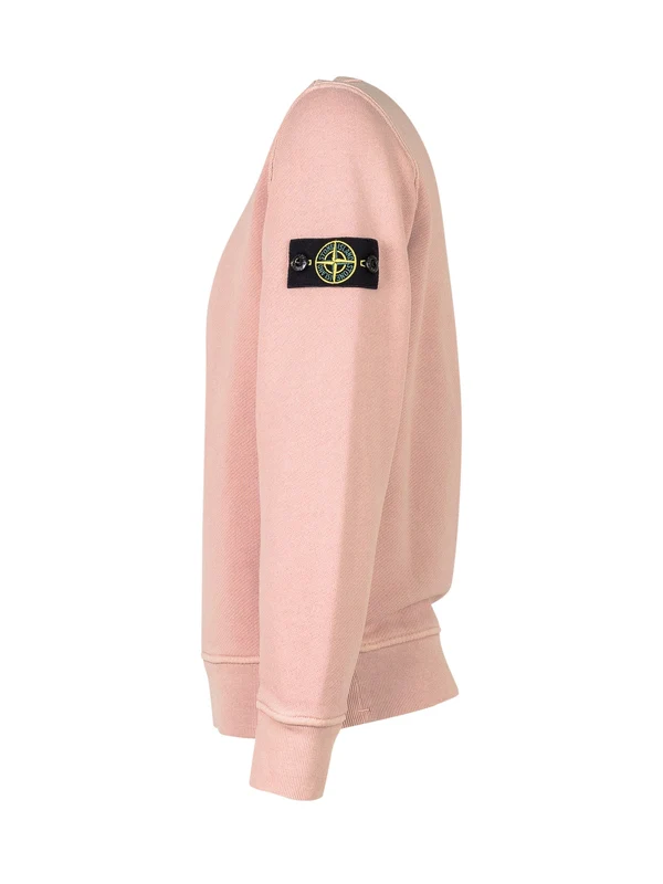 Stone Island Kids Pink Sweatshirts - Image 2