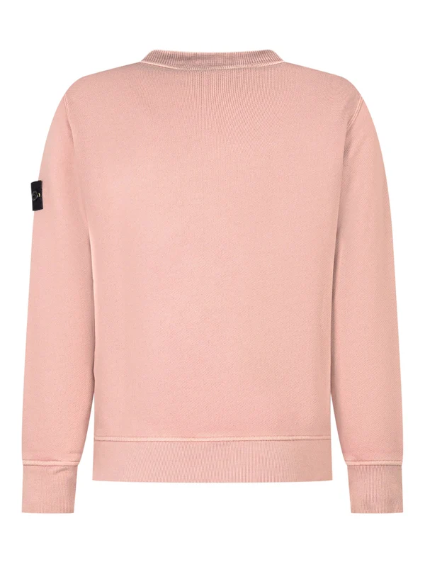 Stone Island Kids Pink Sweatshirts - Image 3