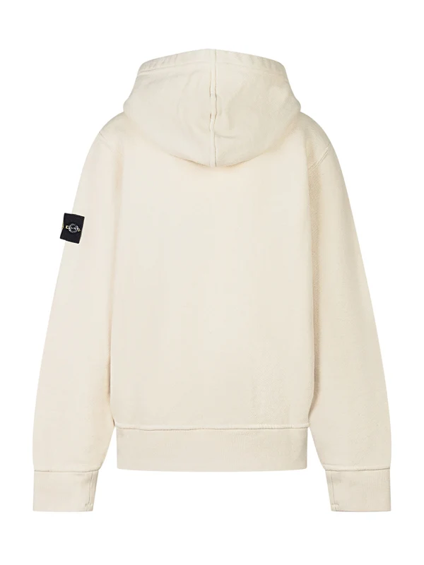 Stone Island Kids Ivory Hoodies - Image 2