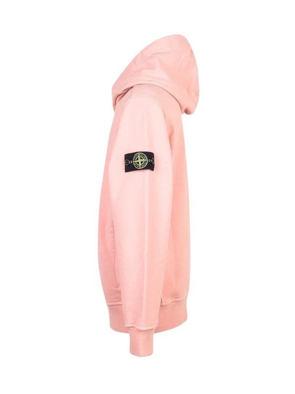 Stone Island Kids Pink Hoodies - Image 2