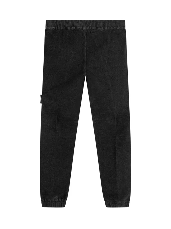 Stone Island Kids Black Casual Pants - Image 2