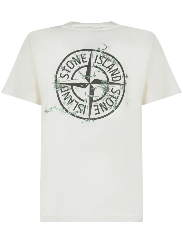 Stone Island Kids Ivory Half Sleeve - Image 2