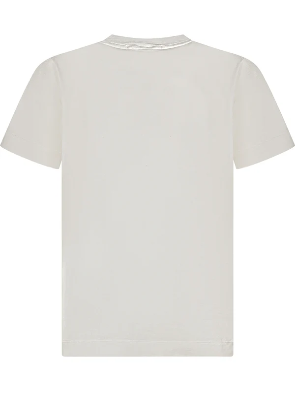 Stone Island Kids Ivory Half Sleeve - Image 2